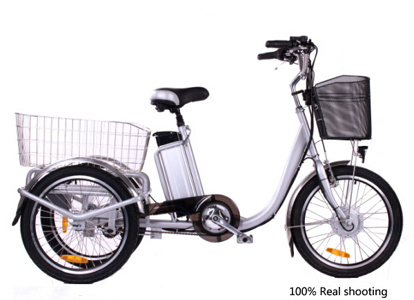 El CE aprobó la bici eléctrica de los triciclos de 36V 250W de litio de
